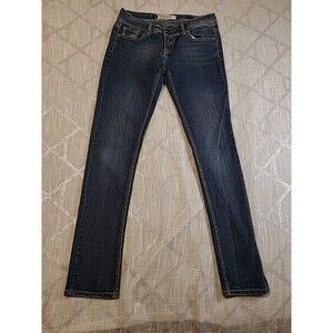 Vigold Jeans Womens Size 1/2 26 Denim Skinny Embroidered Pockets